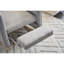 Chaise berçante en tissu avec repose-pieds Teddy-704234845
