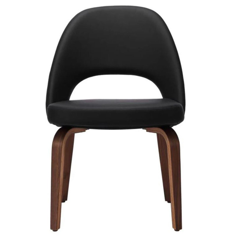 Chaise Yboor Pu, Noir