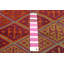 Tapis mauve noué à la main de conception unique 4 pi 9 po x 5 pi 11 po Jesujenyo