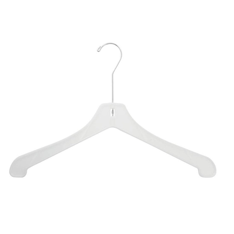 Cintre standard en plastique pour robe / chandail / chandail Lewisville, Transparent