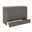 Grand lit escamotable avec station de charge