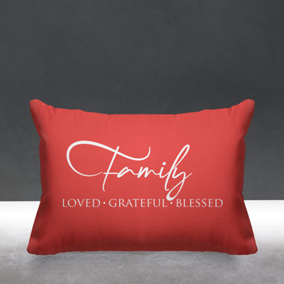 Aspire Outdoor Reversible Throw Pillow