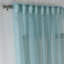 Extra Long & Extra Wide Faux Linen Sheer Curtain Single Panel-74614232-74614248