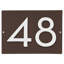 Floating 1-Line Wall Address Plaque-530183001-530181556-530178691
