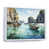 White Floater Framed selected