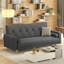 Tufted 3 Seater Sofa Bed-10360755