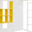 Lit mezzanine simple pour enfants avec garde-robe-1196780181