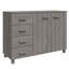 Hardev 113cm Solid Wood Sideboard-226133108