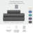 Ella Jayne Soft Heather Jersey Knit 4-Piece Sheet Set-416850506-416850502