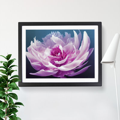 Unbelievable Peony Flower - Framed Print