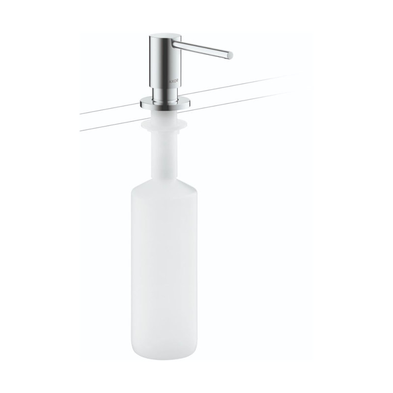 Uno Soap Dispenser, Chrome