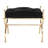 Velvet Upholstered Bench