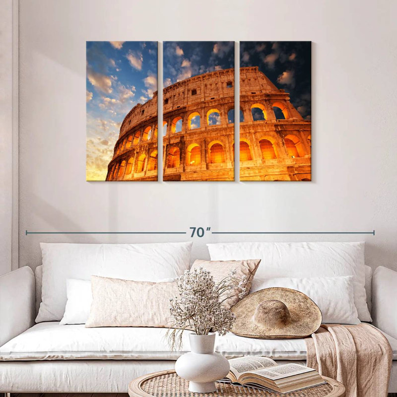 Lilie Colosseum Autumn Sunset, H 28 po x l 45 po