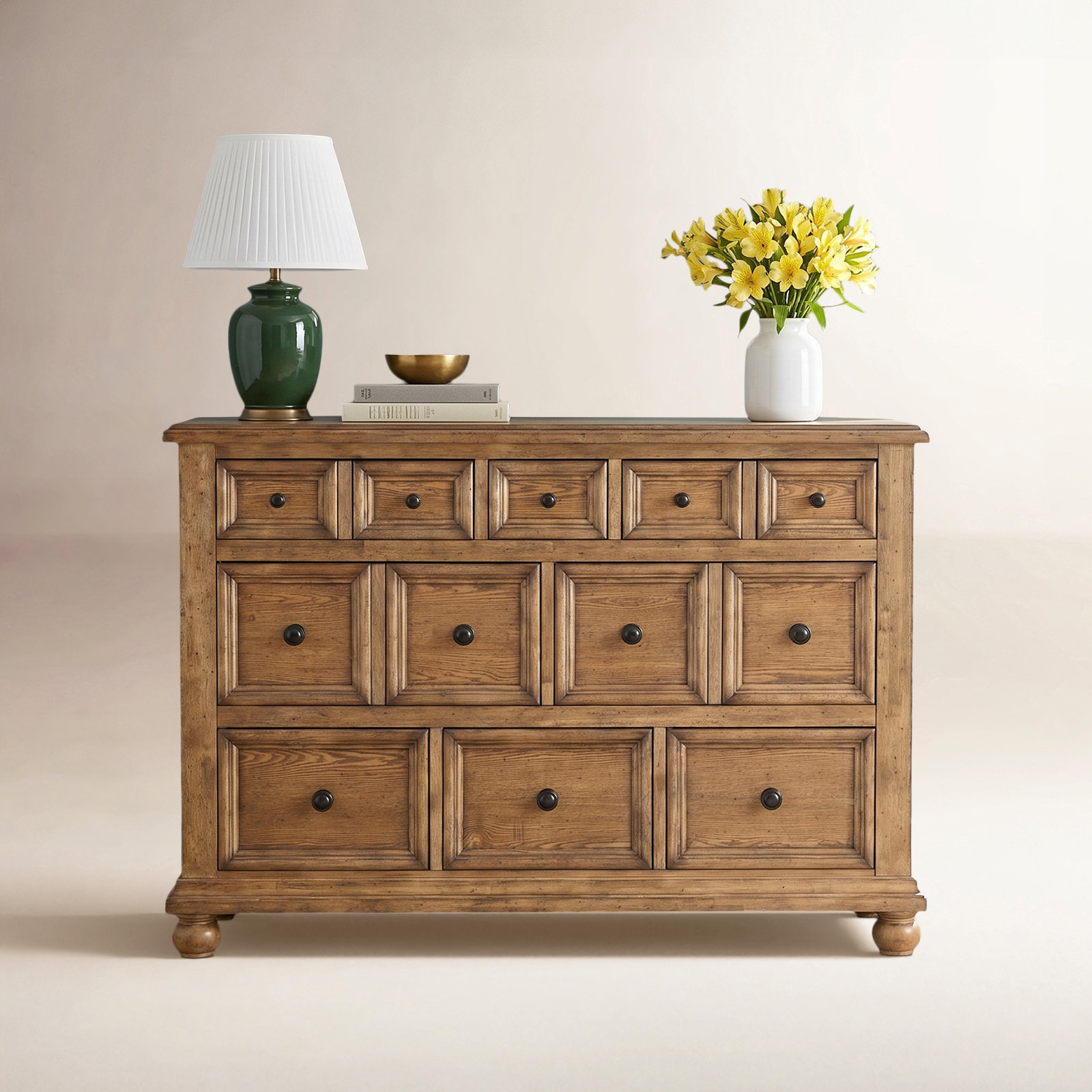 Country Living Kitchen Island, Green
