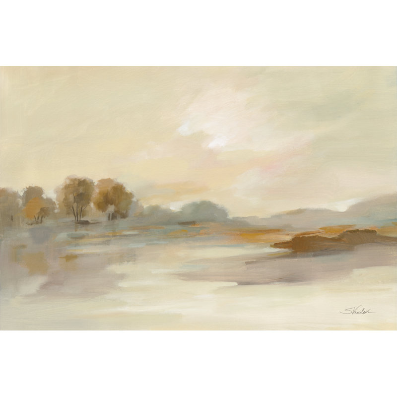 Organic Hues by Silvia Vassileva - Wrapped Canvas Painting, 20cm H x 30cm W x 3.8cm D