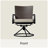 2-Piece Wicker Dining Side Chair