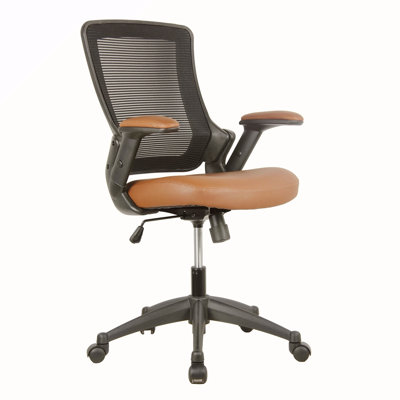 Chaise de bureau en maille à dossier moyen avec accoudoirs réglables Techni Mobile