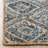 Arria Hand Woven Jute/Denim Geometric Rug in Natural/Blue-1416657690