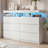6 Drawer 47'' W Dresser With Power Outlet And APP Controlled LED Light-1860439617