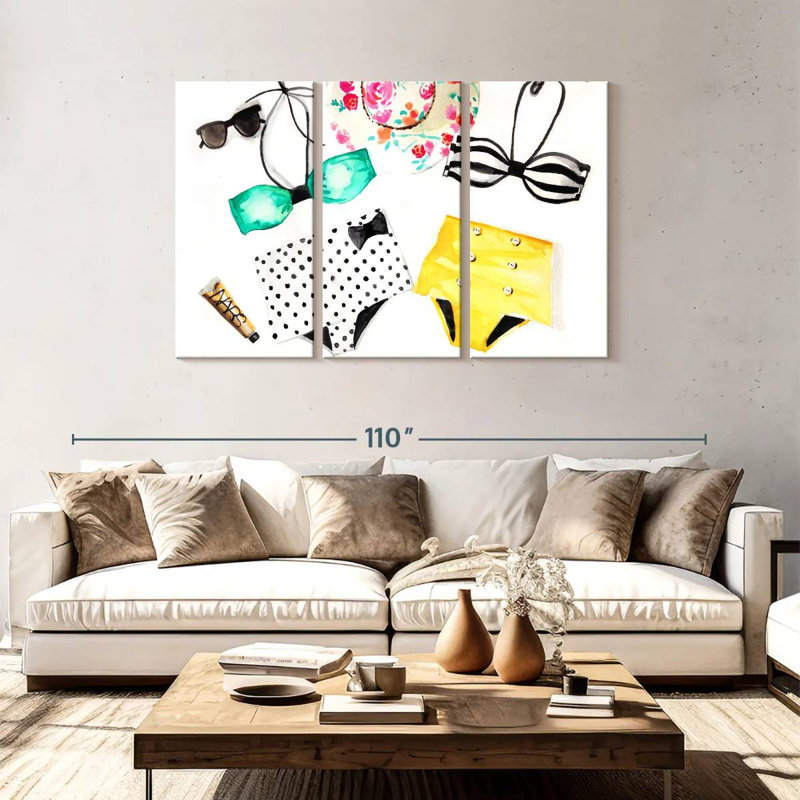 Shuttleworth Bathing Suits, 48" H x 74" W