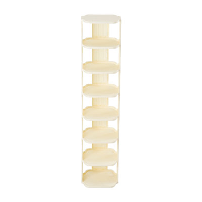 7 Pair Stackable Shoe Rack