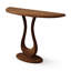 Console en bois massif brun noisette-1849238800