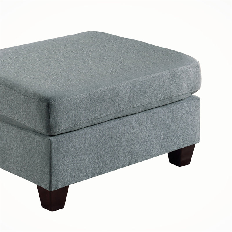 Canapé modulaire 2 pièces Habibe, 100% polyester gris