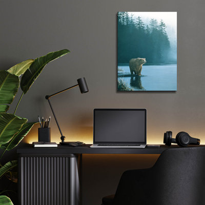 «Coastal Morning» par Ron Parker, art mural en verre acrylique