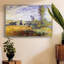 Vetheuil par Monet, reproduction d'art sur toile-92482345-92482348