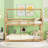 Sturdy and Versatile Twin Over Twin Bunk Bed with Safety Features and Space Optimization-156137749