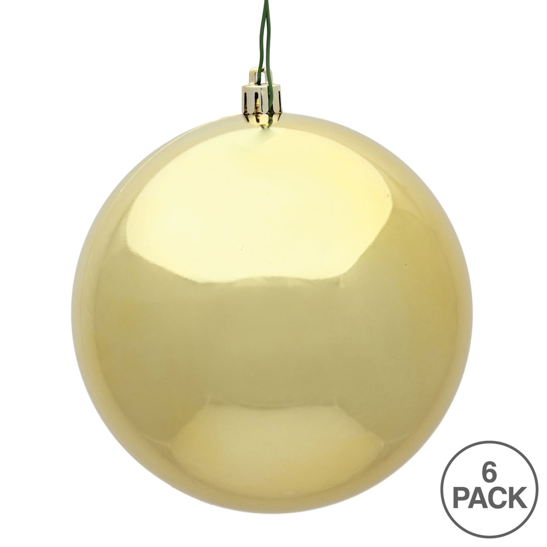Christmas Ball Ornament (Set of 4) The Holiday Aisle® 