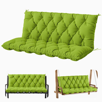 Wynee Porch Swing Cushion and Outdoor Bench Cushion, Only Cushion