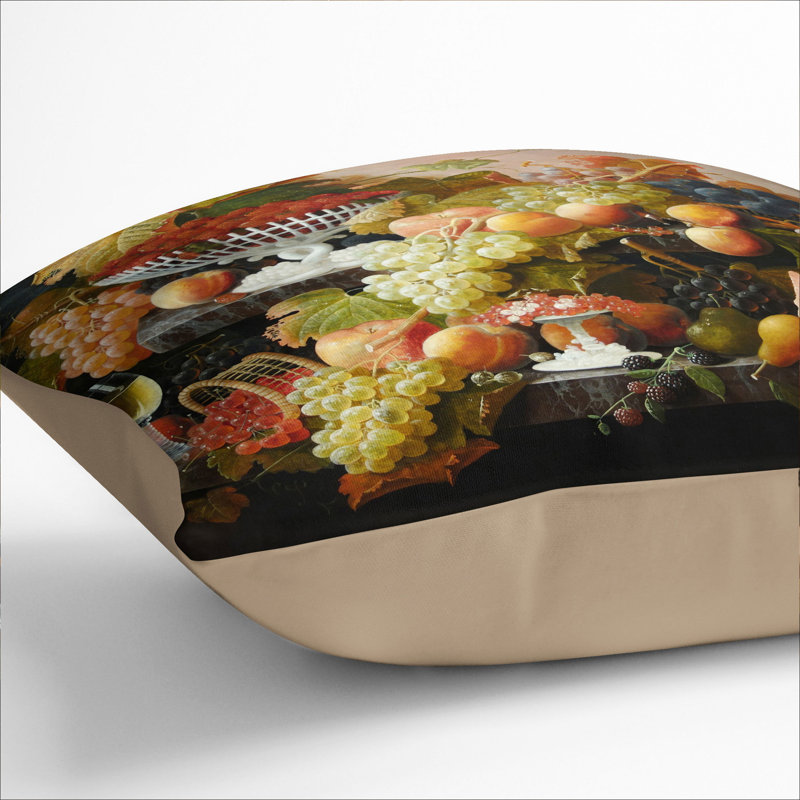 Square Cushion, 40cm H x 40cm W x 15cm D, Stone