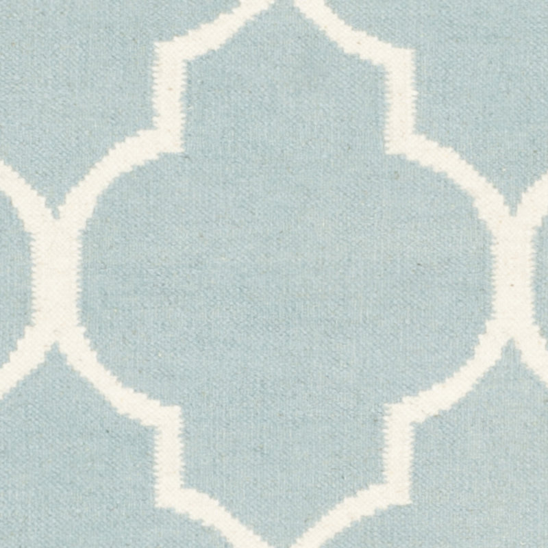 Hiroko Geometric Wool Hand Woven Area Rug, Rectangle 152 x 244 cm