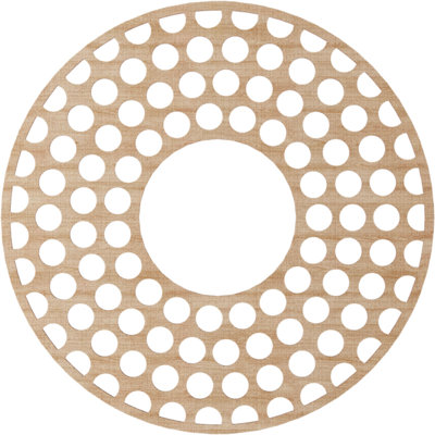 Médaillon de plafond en bois Fink