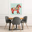 Impression d'art mural cheval suédois traditionnel dala-2082236747