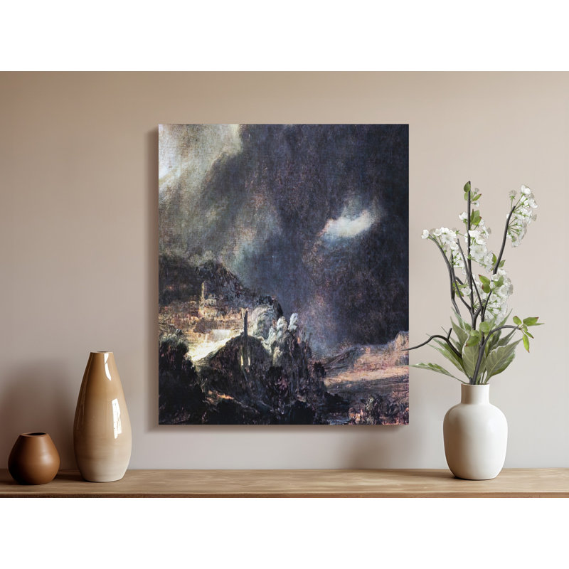 1 Piece Wrapped Canvas Wall Art Set, 24x30