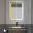 Jahne Metal Rectangle Wall Mirror