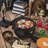 Smith & Clark 4-Quart Glossy Enameled Cast Iron Cauldron Pot with Handle