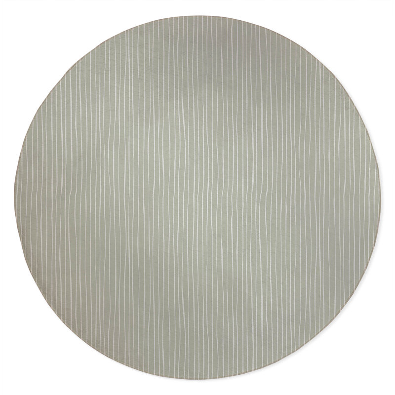 Ricky Non-Slip Outdoor Rug, Round 5'