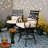 Alyne Metal Outdoor Stool with Cushion