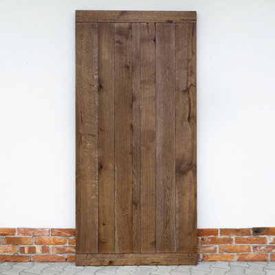 Solid Oak Sliding Door Primed