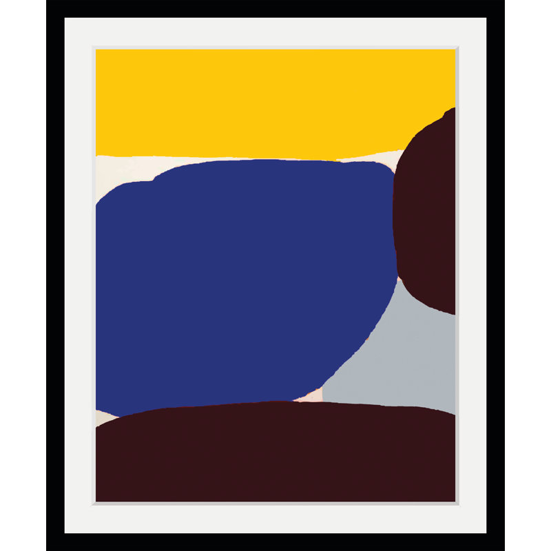 'compartments' Framed Graphic Art