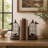 Bird Decorative Black Bookends with Cages