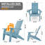 Chaise Adirondack en plastique / résine Harlean-1115552804
