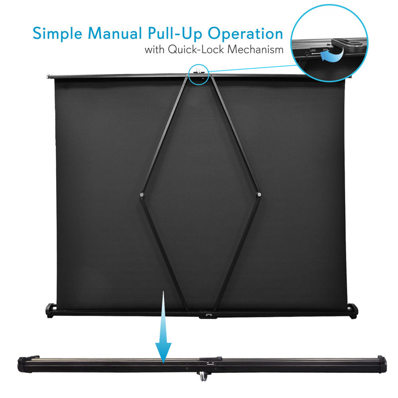 Pyle Manual Projector Screen Projector Screen