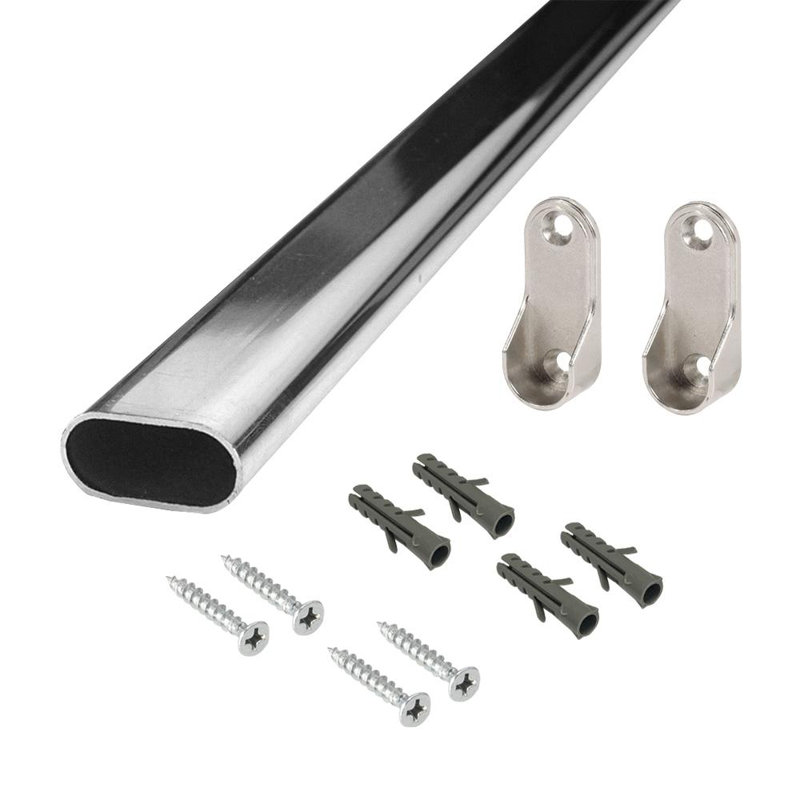 Système d'organisation en métal Lillienne, H 1,18 po x l 36 po x P 0,59 po