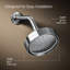 Pomme de douche à fonction unique 1,75 gallons par minute avec technologie d'induction d'air Katalyst Purist-70544890