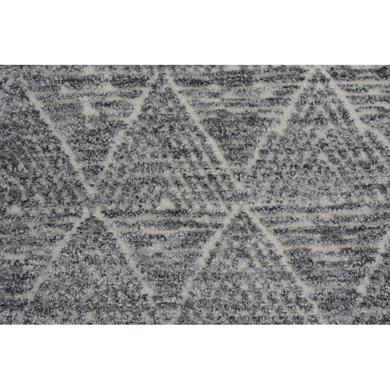 Nomad Wool Geometric Area Rug, Rectangle 10' x 14'
