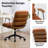 Swivel Office Chair, Adjustable Height Task Chair with Upholstered-1769039257